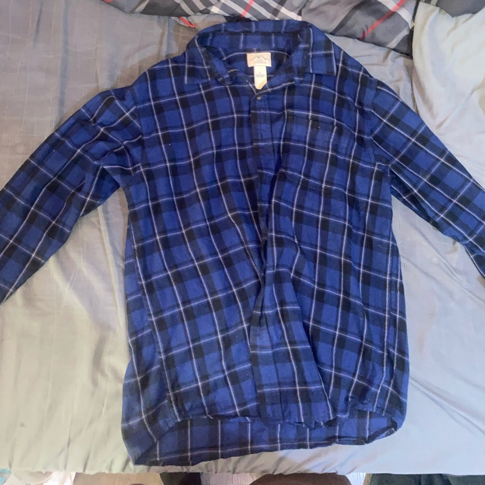 Blue Mountain HEAVY COTTON FLANNEL SIZE LARGE